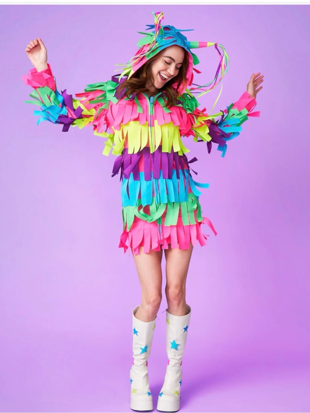 Tipsy Elves Pinata Fringe Costume Hoodie